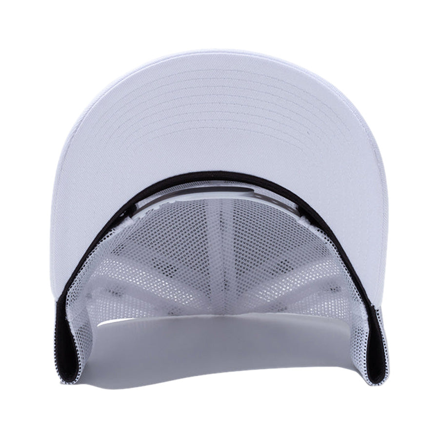 NEW ERA 9FORTY A-Frame トラッカー ボックスロゴ ホワイト つば裏 14524999