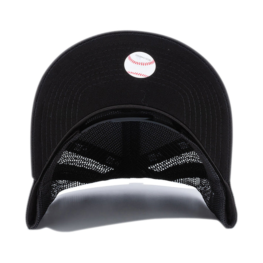 NEW ERA 9FORTY A-Frame ドジャース ブラック×ホワイト ブラック×ブラック 共通つば裏 14525054 14942623