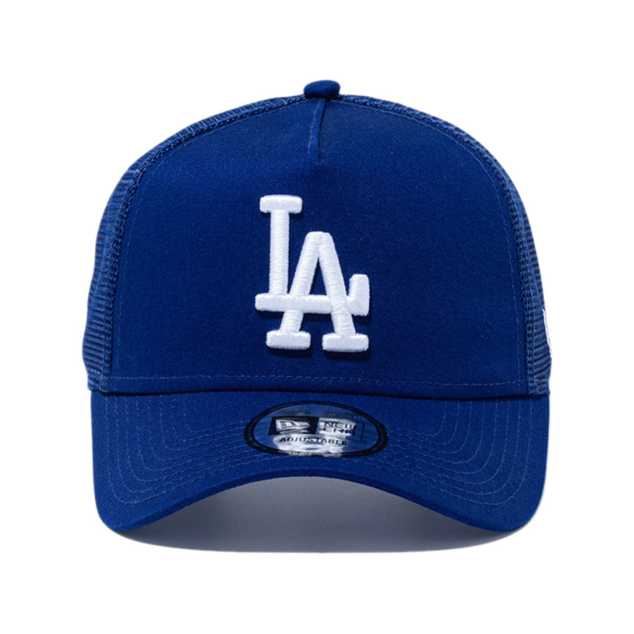 NEW ERA 9FORTY A-Frame ドジャース ダークロイヤル×ホワイト 正面 14524997