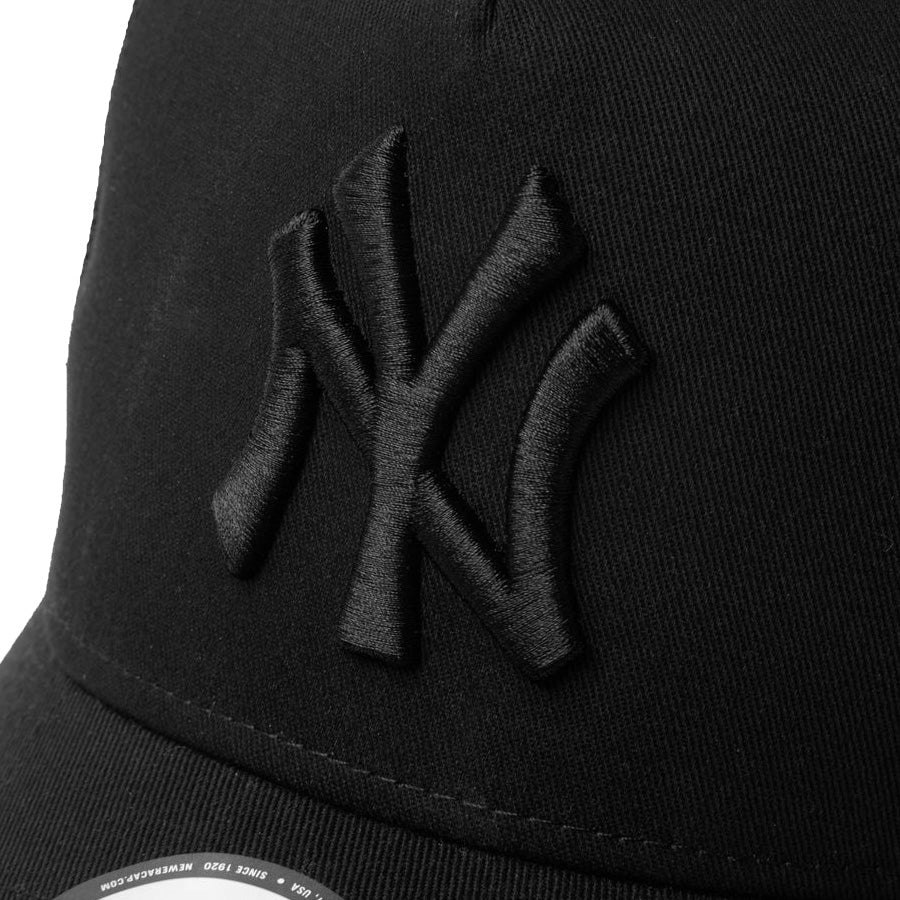 NEW ERA（ニューエラ）9FORTY A-Frame トラッカー ニューヨーク・ヤンキース メッシュキャップ ネイビー×ホワイト ブラック×ホワイト ブラック×ブラック