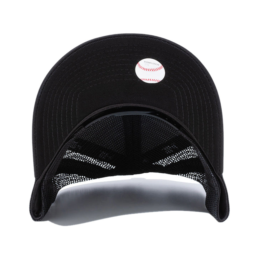 NEW ERA（ニューエラ）9FORTY A-Frame トラッカー ニューヨーク・ヤンキース メッシュキャップ ネイビー×ホワイト ブラック×ホワイト ブラック×ブラック