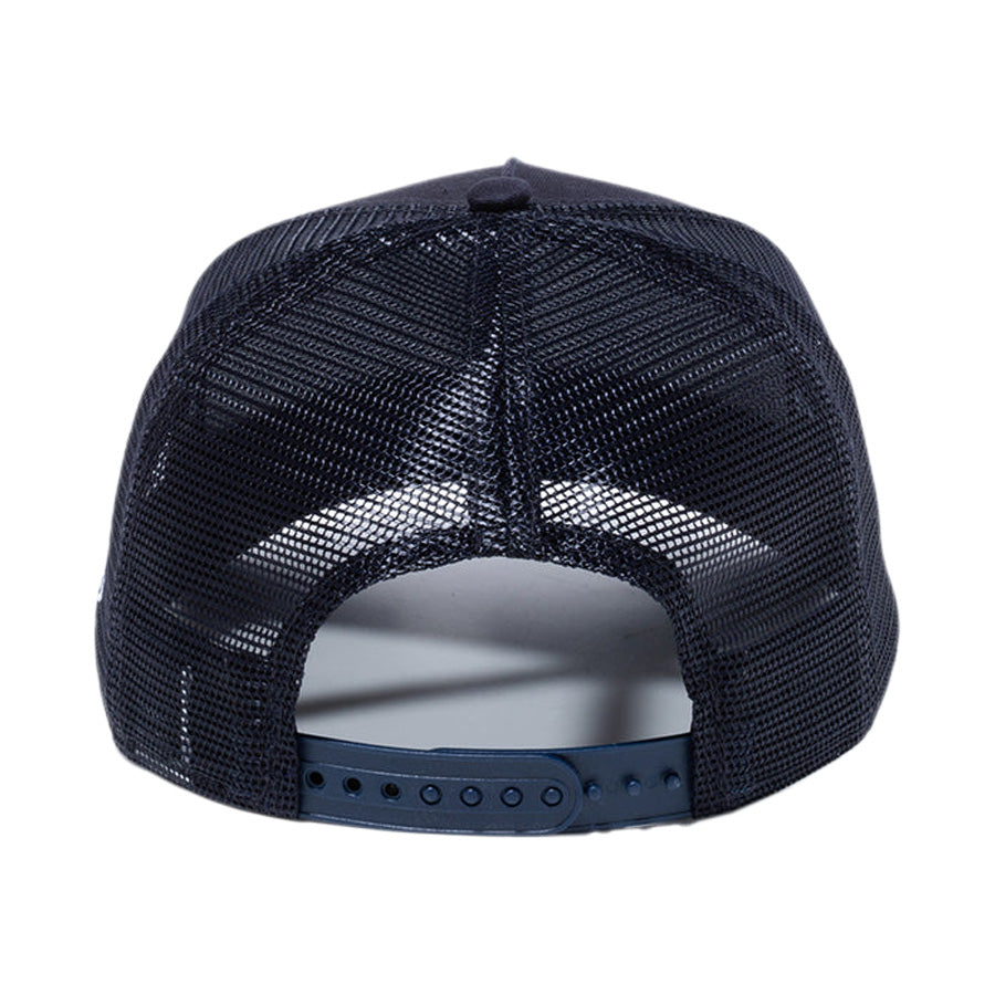 NEW ERA（ニューエラ）9FORTY A-Frame トラッカー ニューヨーク・ヤンキース メッシュキャップ ネイビー×ホワイト ブラック×ホワイト ブラック×ブラック