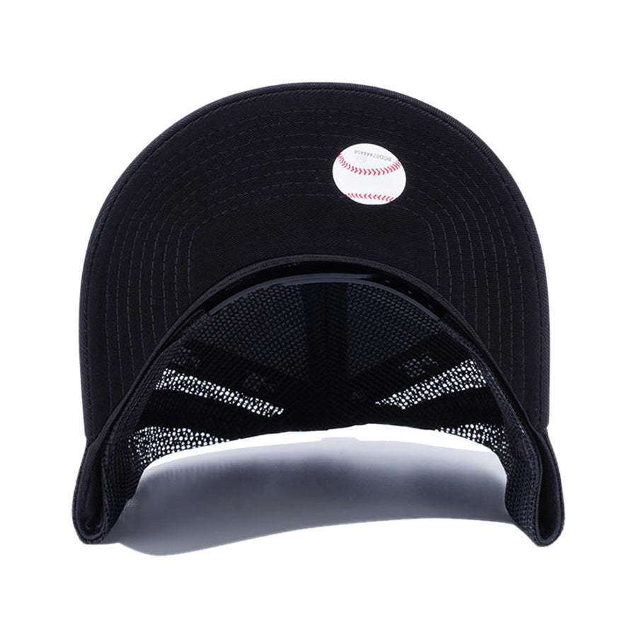 NEW ERA（ニューエラ）9FORTY A-Frame トラッカー ニューヨーク・ヤンキース メッシュキャップ ネイビー×ホワイト ブラック×ホワイト ブラック×ブラック