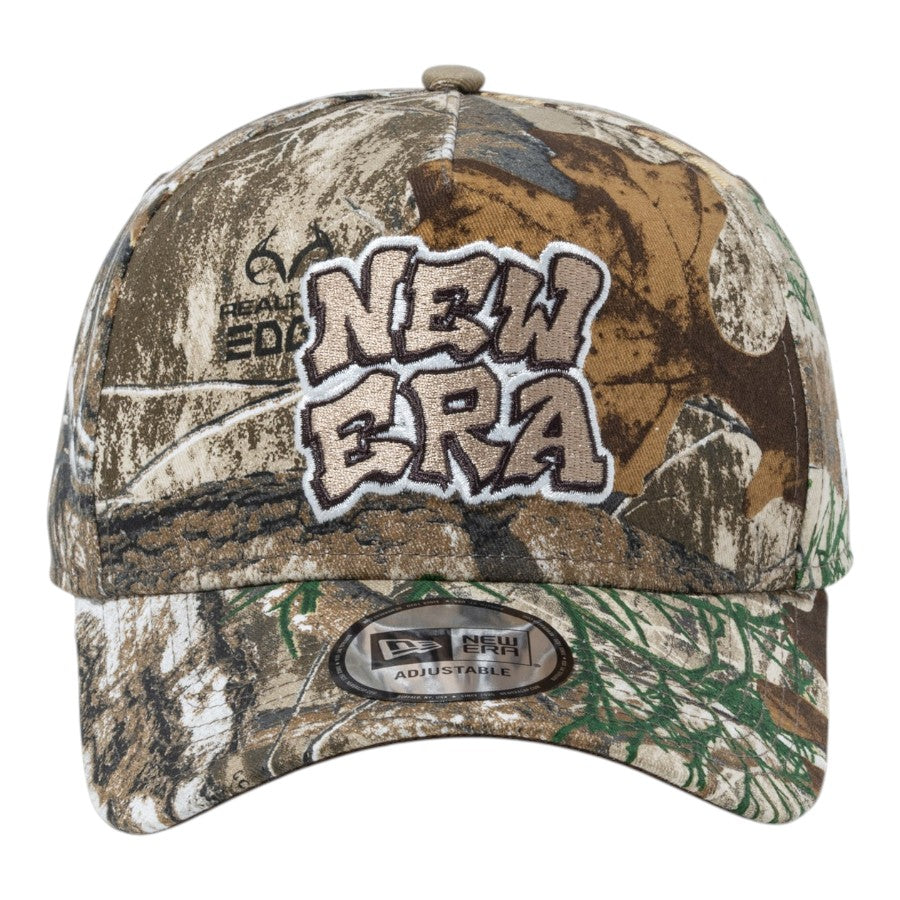 NEW ERA（ニューエラ）9FORTY A-Frame Wall Art キャップ リアルツリーカモ 正面 15218995