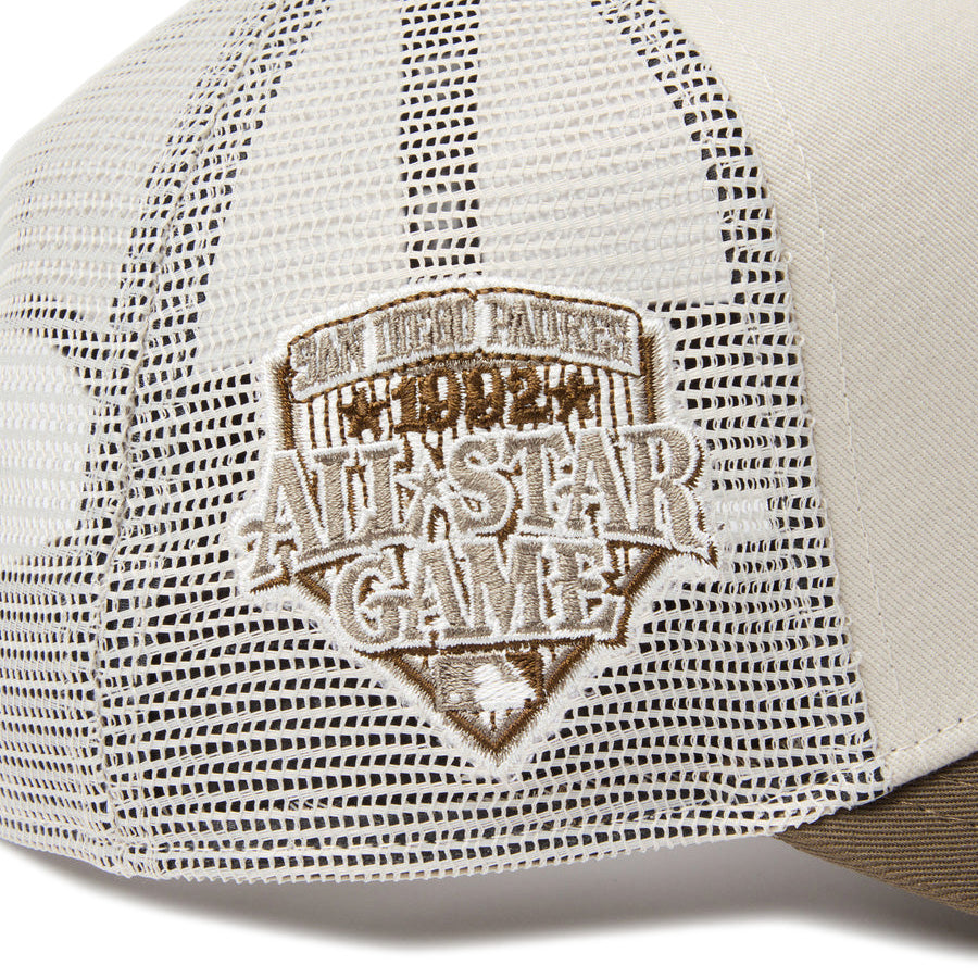 NEW ERA（ニューエラ）9FORTY A-Frame パドレス MLBサイドパッチ詳細
