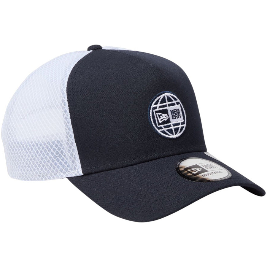 NEW ERA（ニューエラ）9FORTY A-Frame ネイビー 右斜め