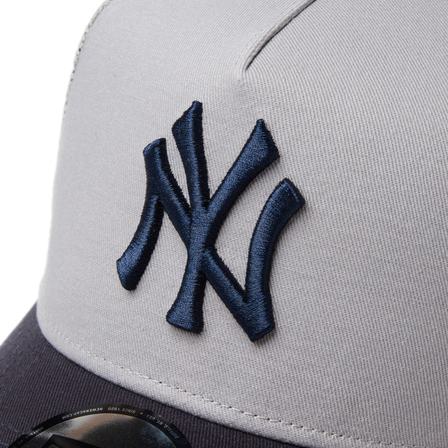 NEW ERA 9FORTY A-Frame ヤンキース NYロゴ刺繍アップ