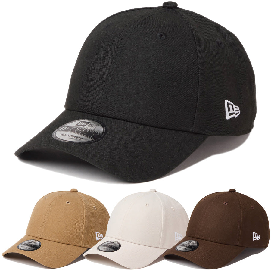 NEW ERA（ニューエラ）9FORTY ベーシック キャップ 4カラー比較