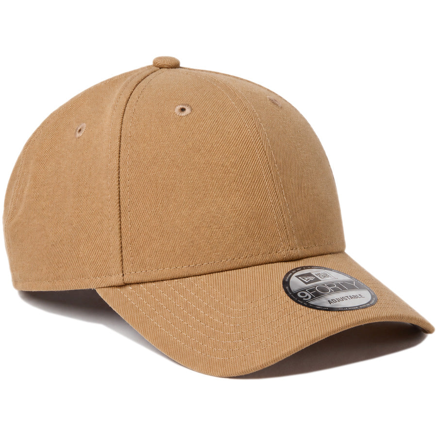 NEW ERA（ニューエラ）9FORTY ベーシック カーキ 右斜め