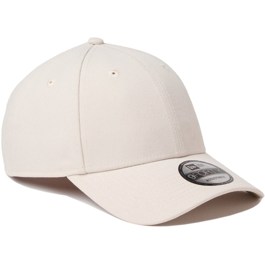 NEW ERA（ニューエラ）9FORTY ベーシック ストーン 右斜め