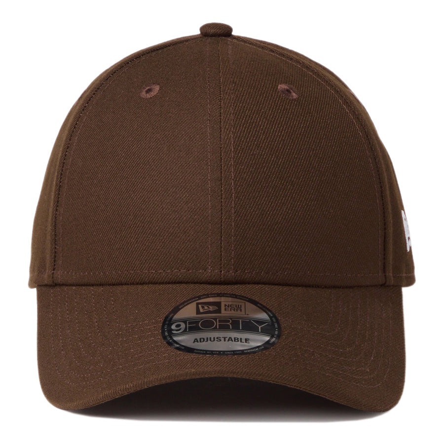 NEW ERA（ニューエラ）9FORTY ベーシック ウォルナット 正面