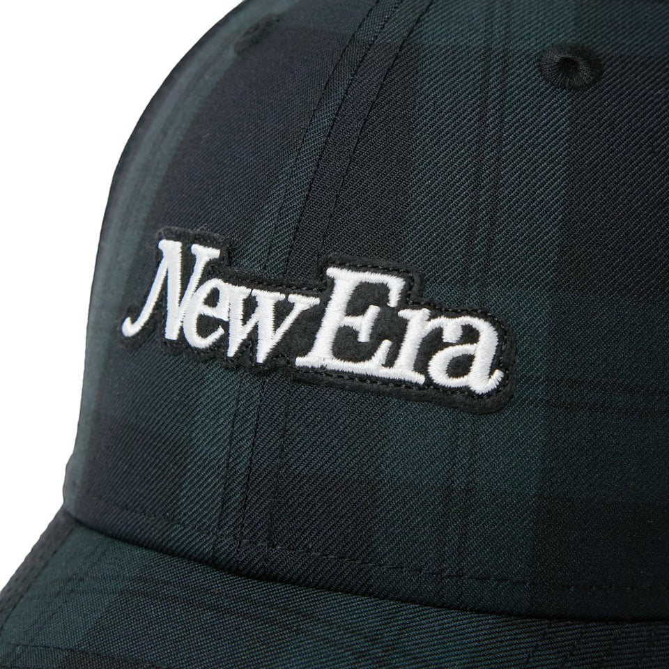 NEW ERA（ニューエラ）9FORTY Black Watch ブラックウォッチ フロントロゴ詳細 15125386