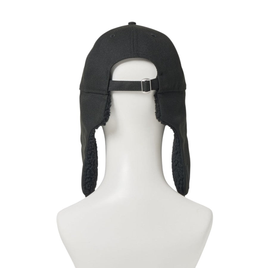 NEW ERA 9FORTY Dog Ear ドッグイヤー Black Patch キャップ ブラック マネキン 背面 15137032