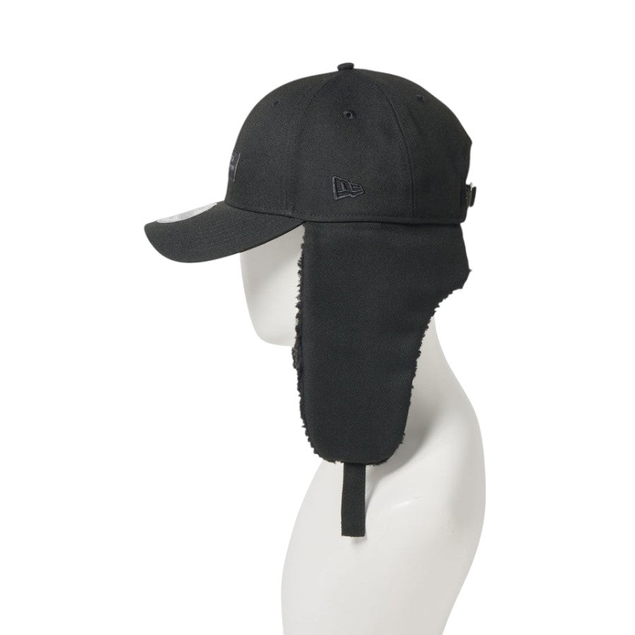 NEW ERA 9FORTY Dog Ear ドッグイヤー Black Patch キャップ ブラック マネキン 左向き 15137032