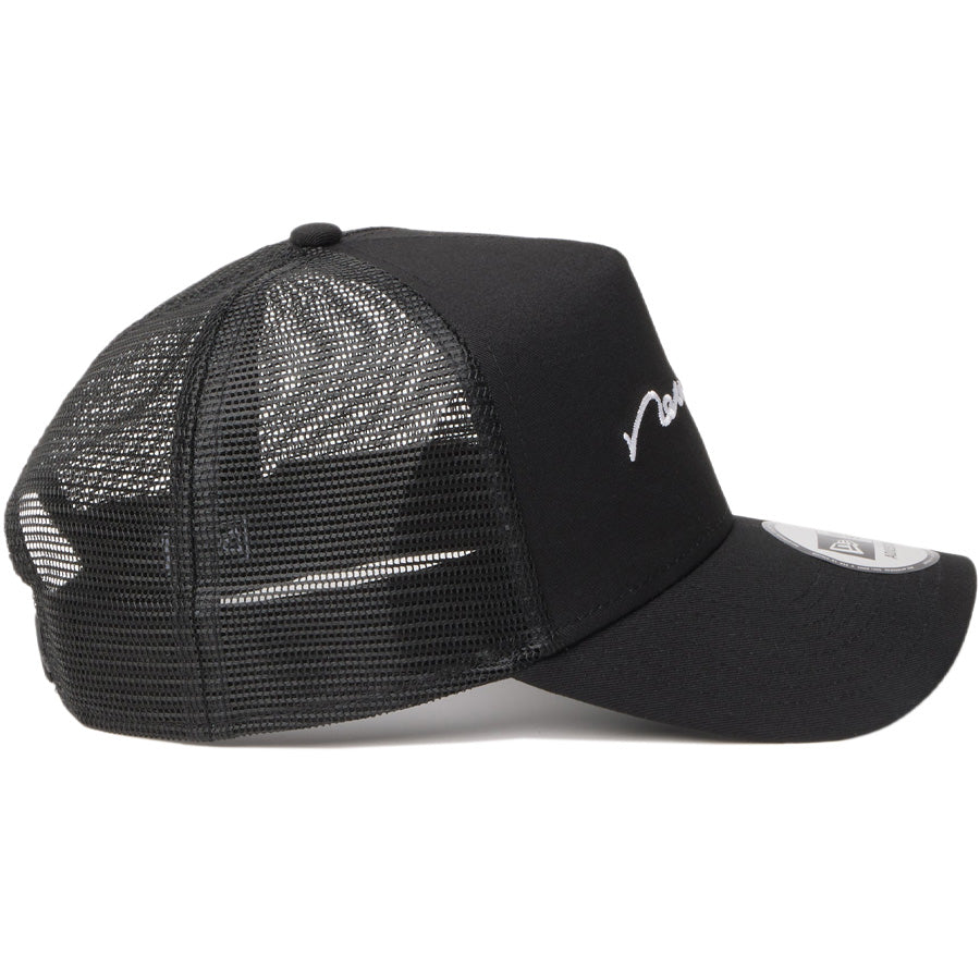 NEW ERA 9FORTY Handwritten Logo ブラック 右向き