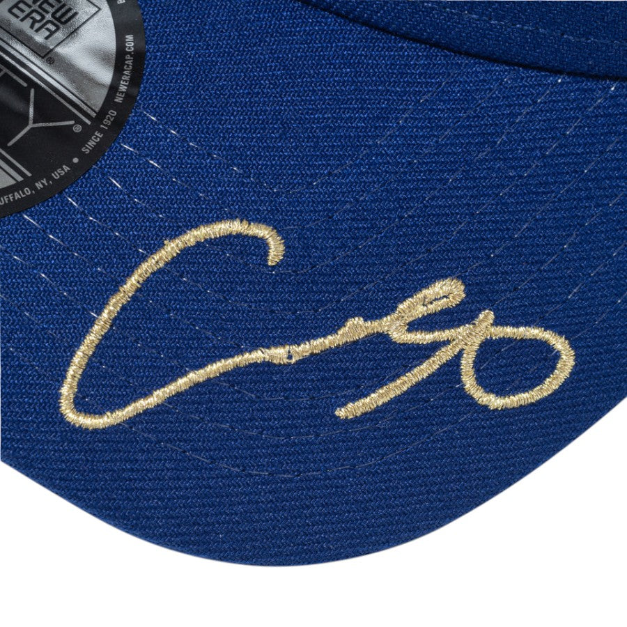 NEW ERA 9FORTY Japan Players Signature ドジャース 大谷翔平 キャップ ダークロイヤル/ゴールド サイン刺繍 15372625