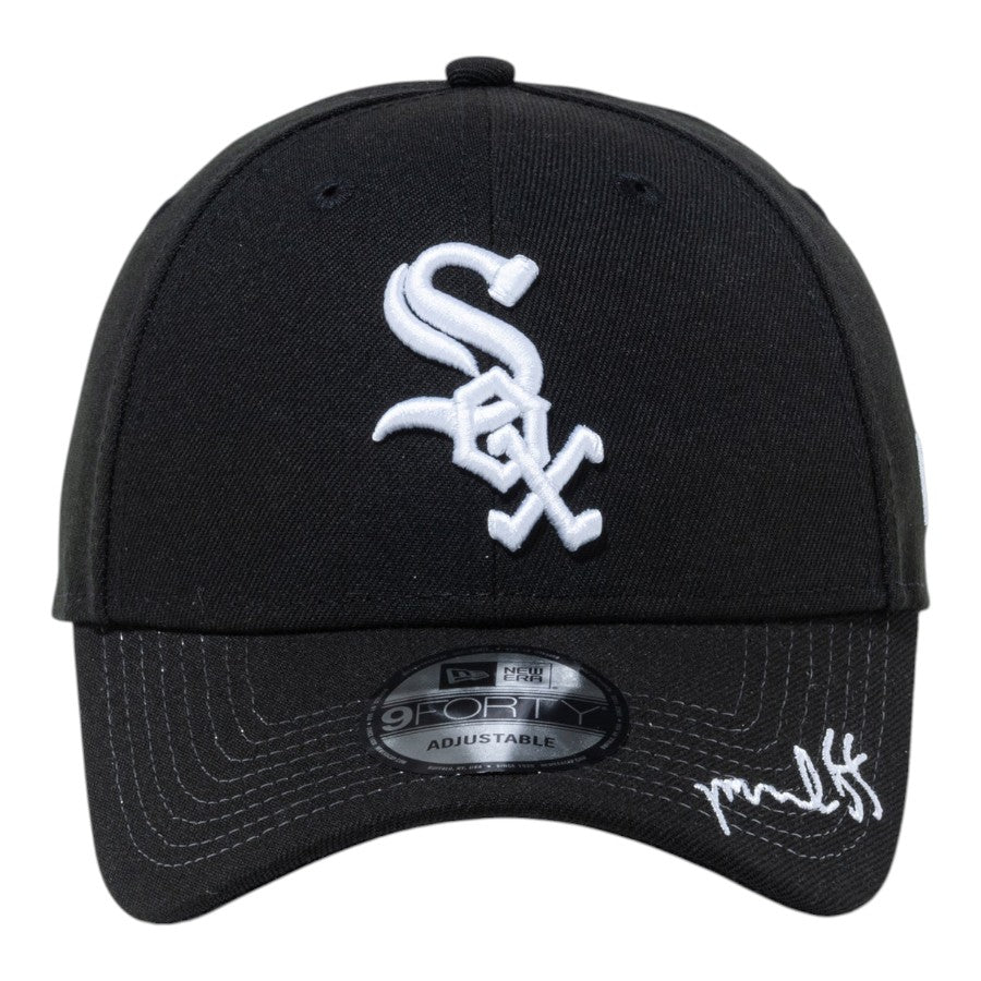 NEW ERA 9FORTY Japan Players Signature シカゴ・ホワイトソックス 村上宗隆 キャップ ブラック/ホワイト 正面 15372627