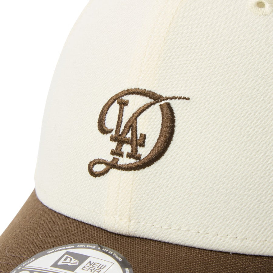 NEW ERA 9FORTY MLB 2-Tone ドジャース シティーコネクト フロントロゴ刺繍詳細 15137075