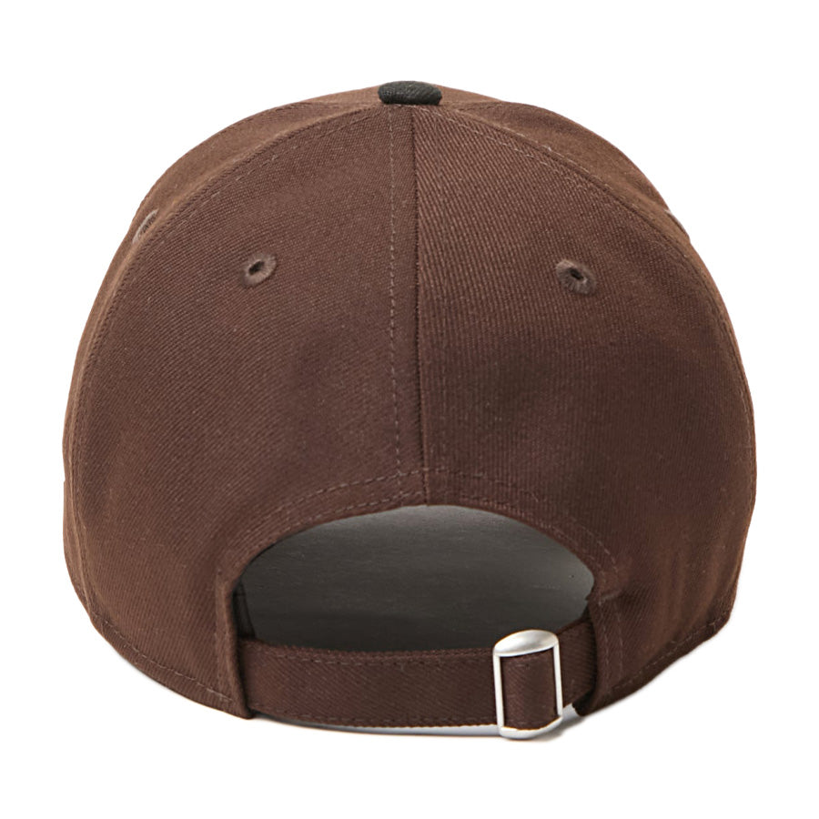 NEW ERA 9FORTY MLB Midsize Logo ロサンゼルス・ドジャース キャップ バーントウッド 背面 サイズ調整用アジャスター 15137076