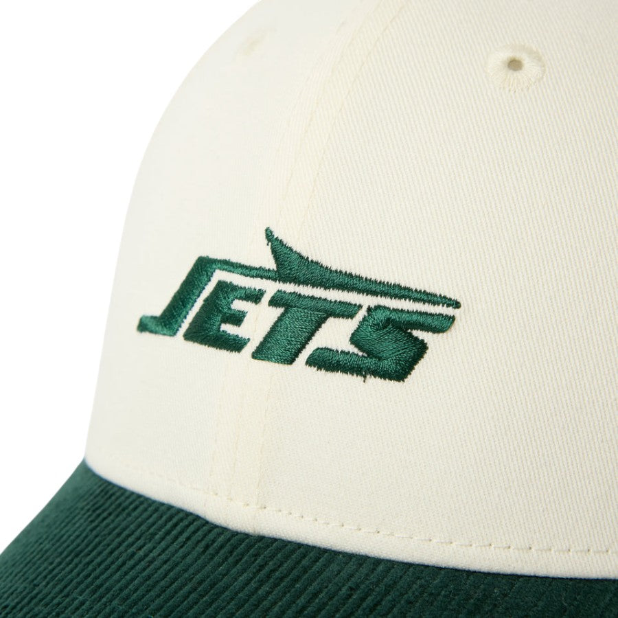 NEW ERA 9FORTY NFL ニューヨーク・ジェッツ キャップ フロントロゴ刺繍詳細 15137073