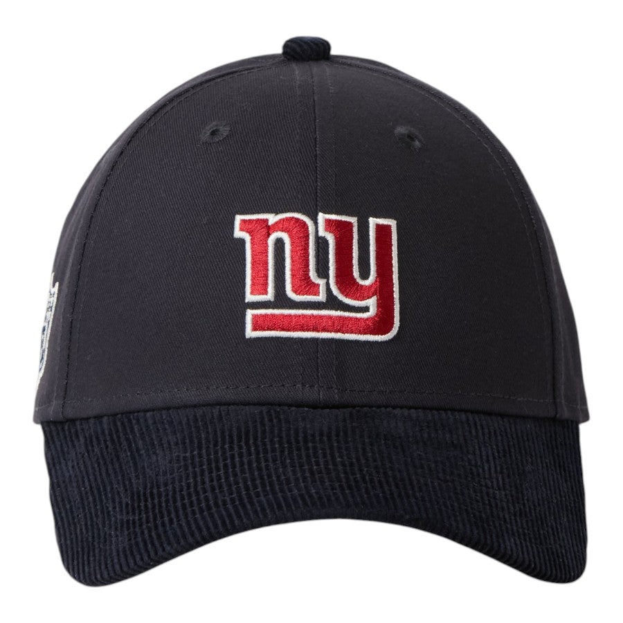 NEW ERA 9FORTY NFL ニューヨーク・ジャイアンツ キャップ ネイビー 正面 15137074