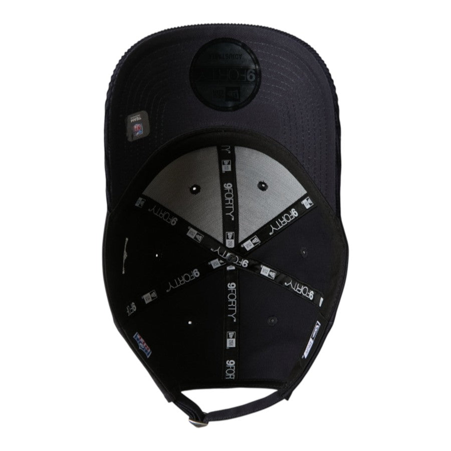 NEW ERA 9FORTY NFL ニューヨーク・ジャイアンツ キャップ ネイビー 裏側 15137074