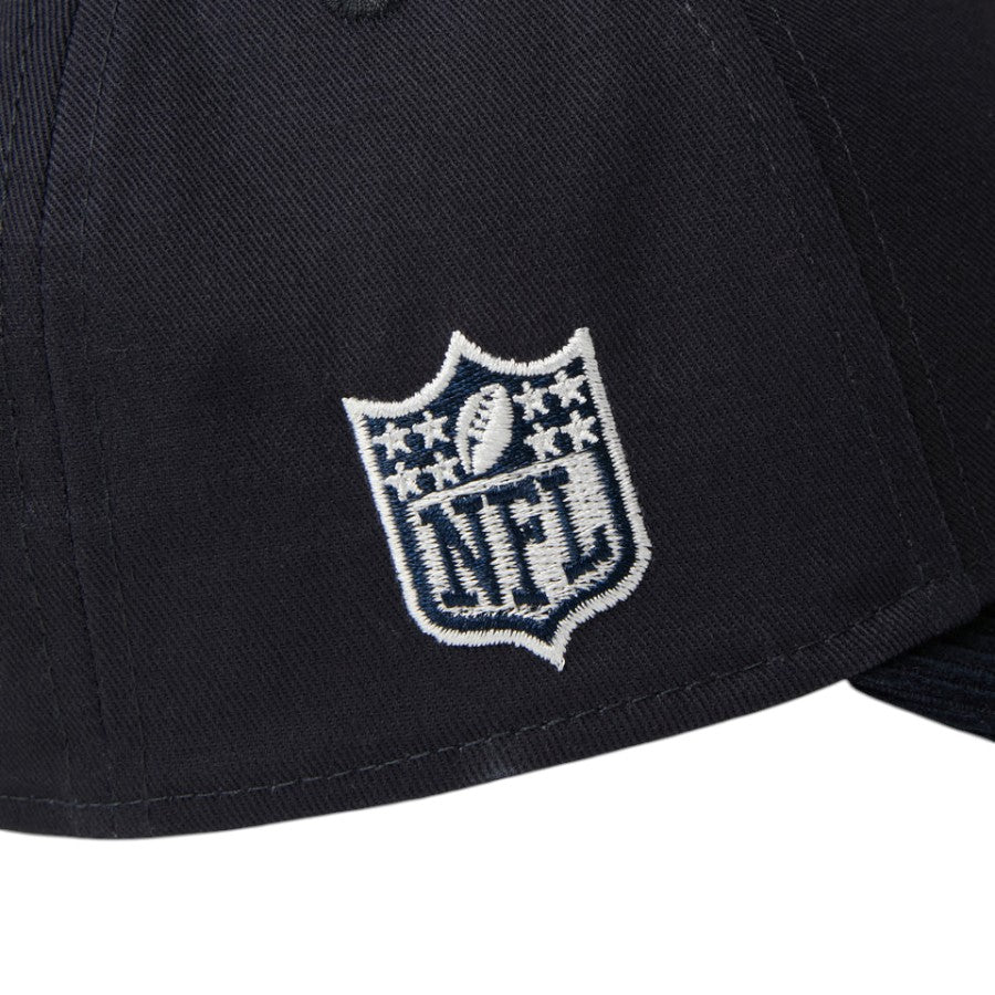 NEW ERA 9FORTY NFL ニューヨーク・ジャイアンツ キャップ ネイビー NFLロゴ刺繍詳細 15137074