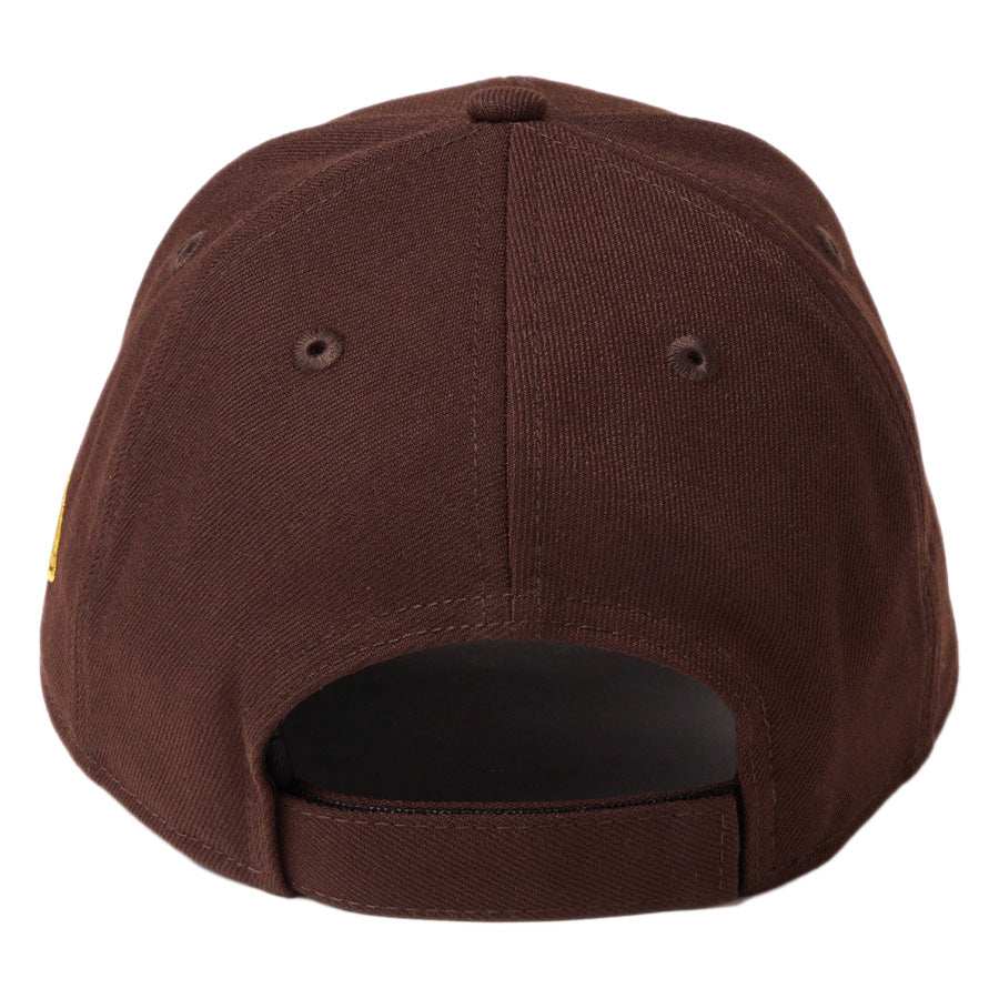 NEW ERA 9FORTY サンディエゴ・パドレス バーントウッド マニラ 背面アジャスター