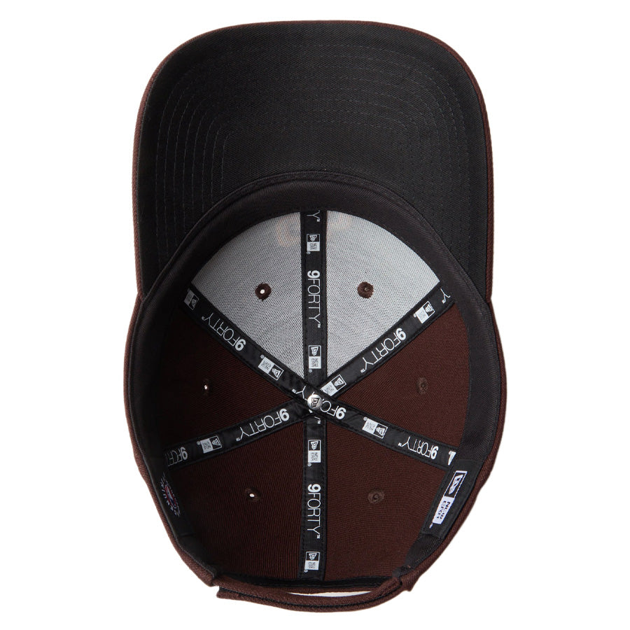 NEW ERA 9FORTY サンディエゴ・パドレス バーントウッド マニラ 裏側
