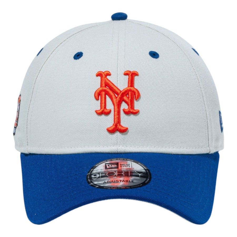 NEW ERA 9FORTY Subway Series ニューヨーク・メッツ サンディーリネン 正面 15217073