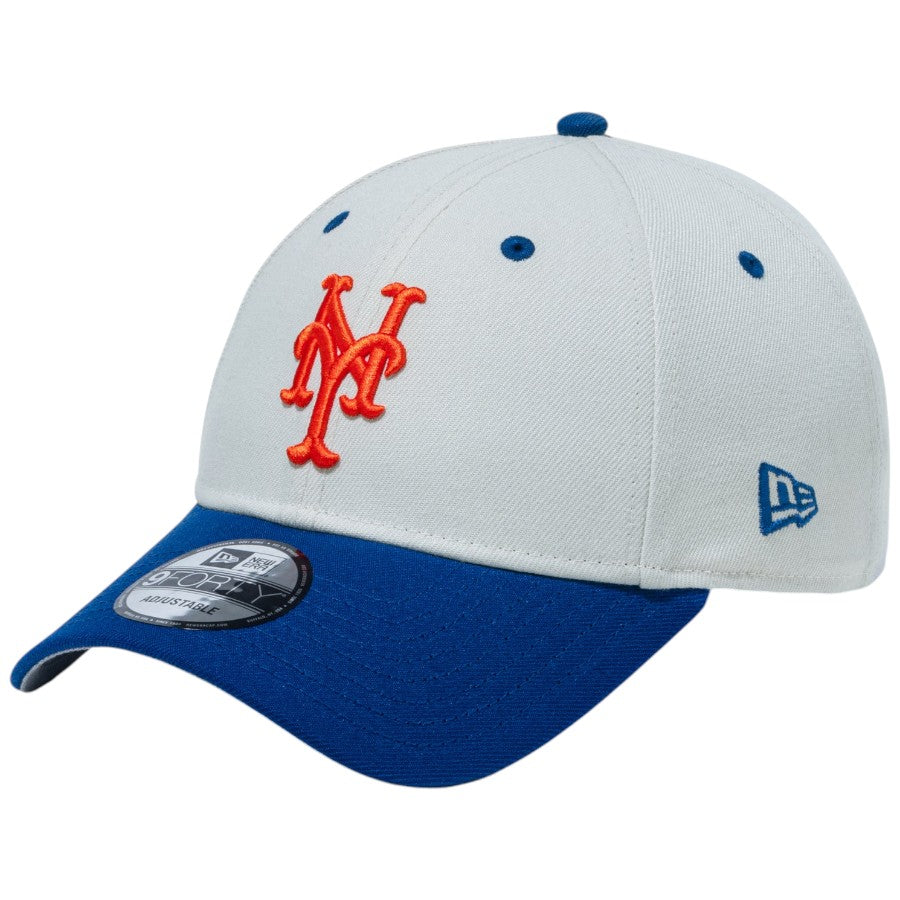 NEW ERA 9FORTY Subway Series ニューヨーク・メッツ サンディーリネン 右斜め 15217073