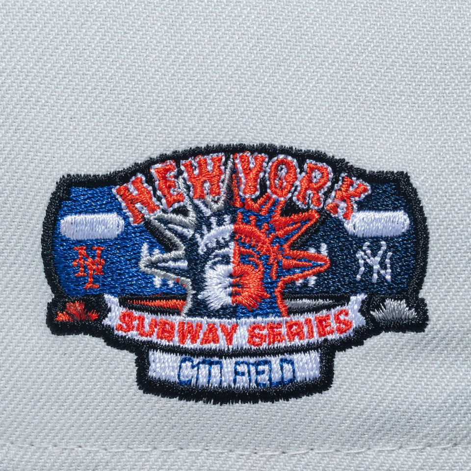 NEW ERA 9FORTY Subway Series ニューヨーク・メッツ サンディーリネン サイドパッチ刺繍 15217073