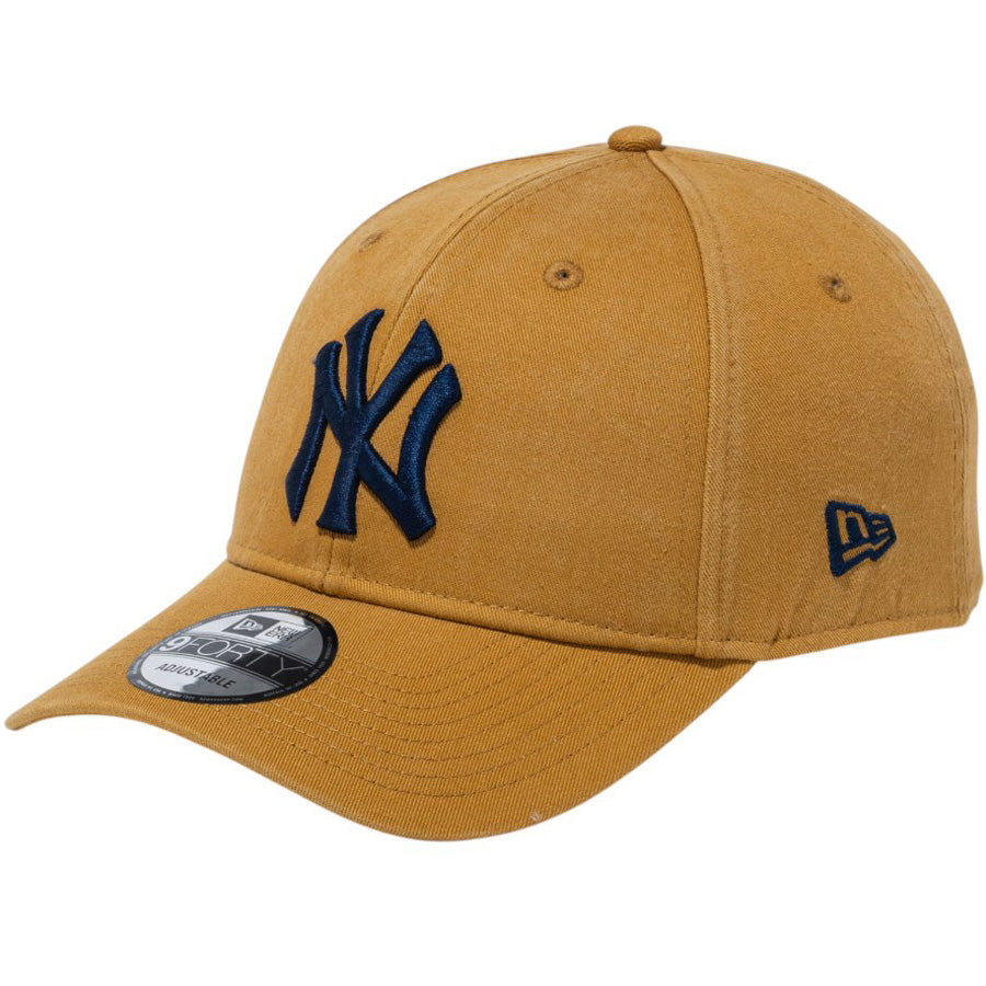 NEW ERA 9FORTY THE BREW ニューヨーク・ヤンキース キャップ ブラッシュドブロンズ 左斜め 15228683