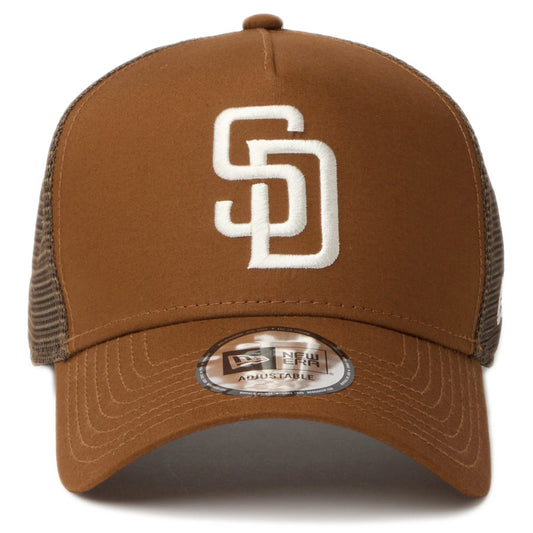 NEW ERA 9FORTY キャップ パドレス ブラウン 正面