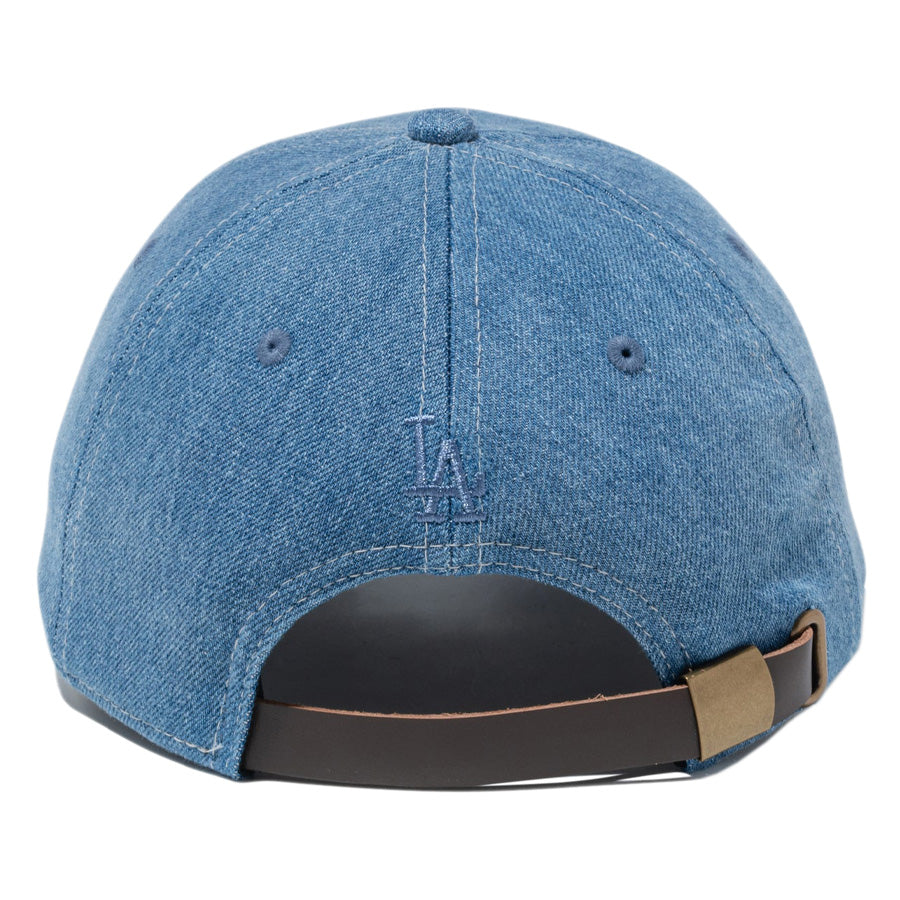 NEW ERA 9FORTY アンストラクチャード Flower ドジャース 背面 レザーストラップ ロゴ刺繍 15206586
