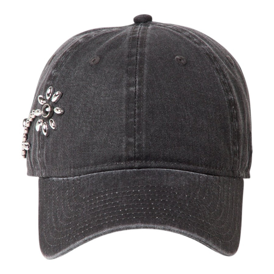 NEW ERA 9FORTY アンストラクチャード Studs スタッズ キャップ ブラック 正面 15137039