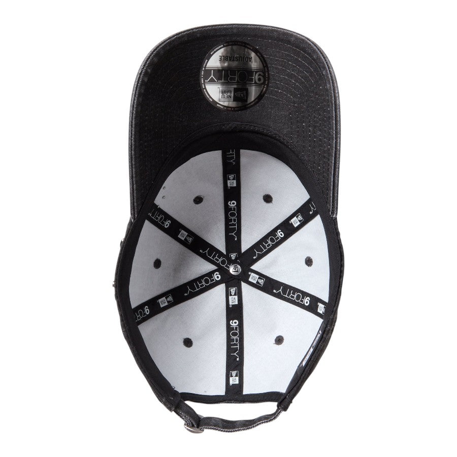 NEW ERA 9FORTY アンストラクチャード Studs スタッズ キャップ ブラック 裏側全体 15137039