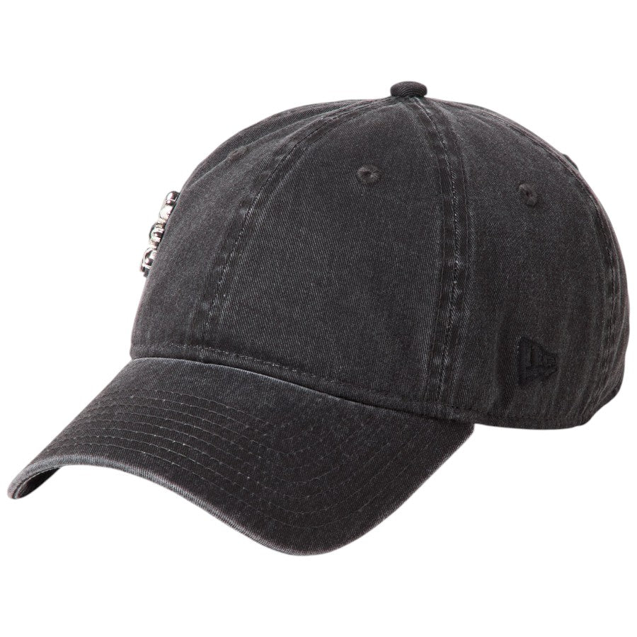 NEW ERA 9FORTY アンストラクチャード Studs スタッズ キャップ ブラック 左斜め向き 15137039