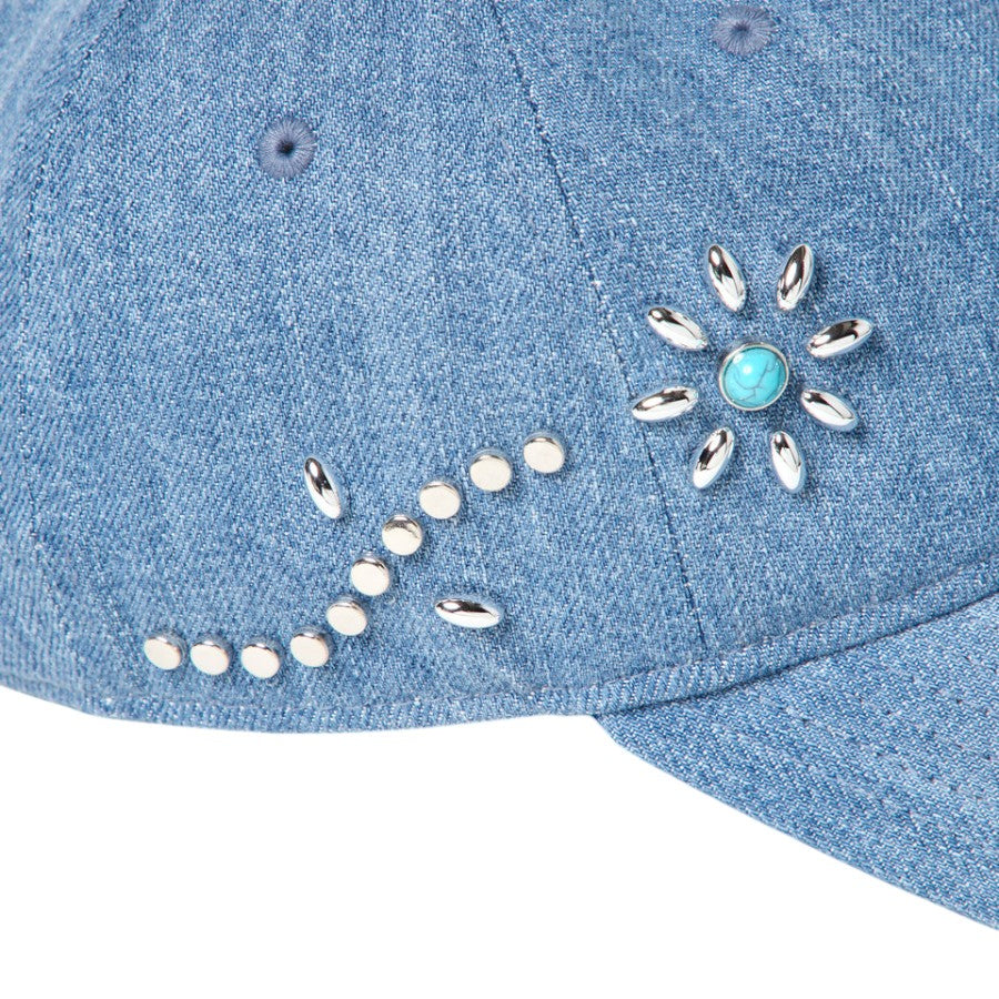 NEW ERA 9FORTY アンストラクチャード Studs スタッズ キャップ ウォッシュドデニム スタッズ詳細 15137036