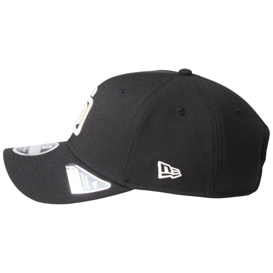 NEW ERA（ニューエラ）9SEVENTY NEフラッグ刺繍 ブラック 左サイド