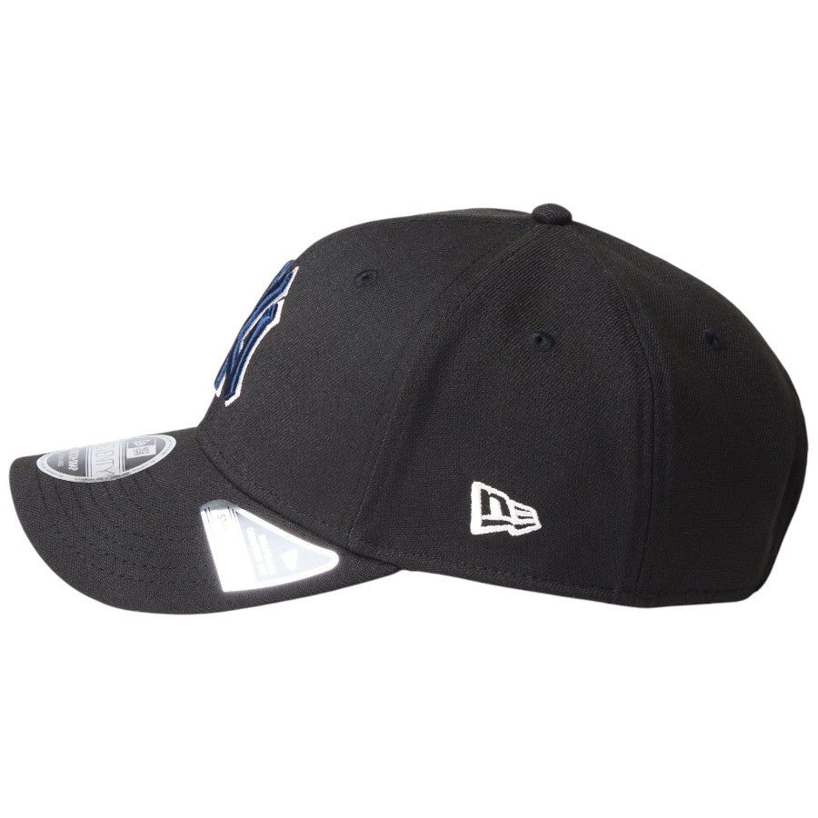 NEW ERA（ニューエラ）9SEVENTY NEフラッグ刺繍 ブラック 左サイド