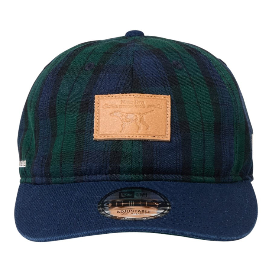 NEW ERA 9THIRTY Direction by Takayuki Ohashi Dog Patch キャップ ブラックウォッチ 正面 15171665