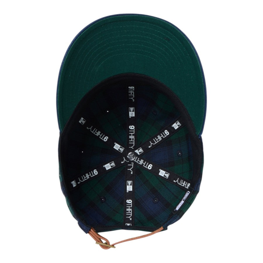 NEW ERA 9THIRTY Direction by Takayuki Ohashi Dog Patch キャップ ブラックウォッチ 裏側 15171665