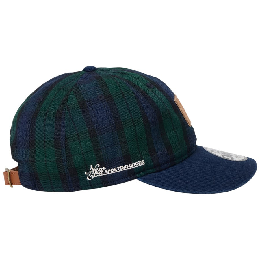 NEW ERA 9THIRTY Direction by Takayuki Ohashi Dog Patch キャップ ブラックウォッチ 左向き ロゴ刺繍 15171665