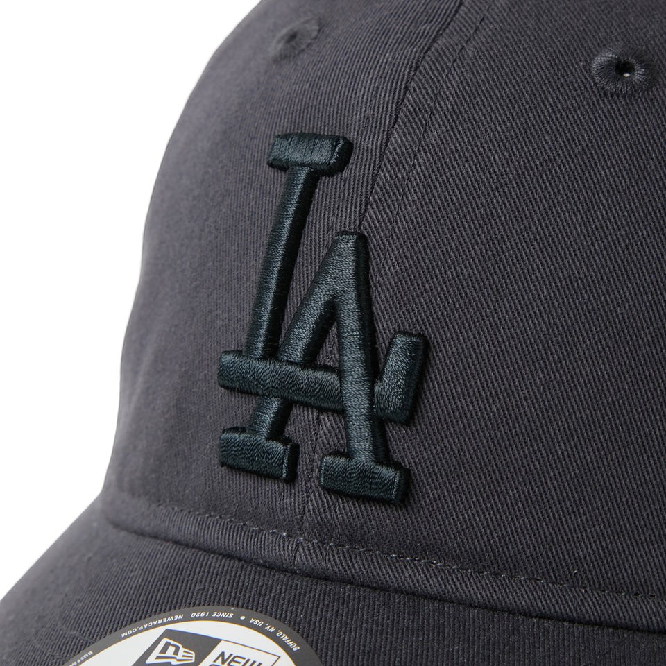 NEW ERA 9THIRTY MLB Tonal Logo ドジャース グラファイト フロントロゴ刺繍 15137171