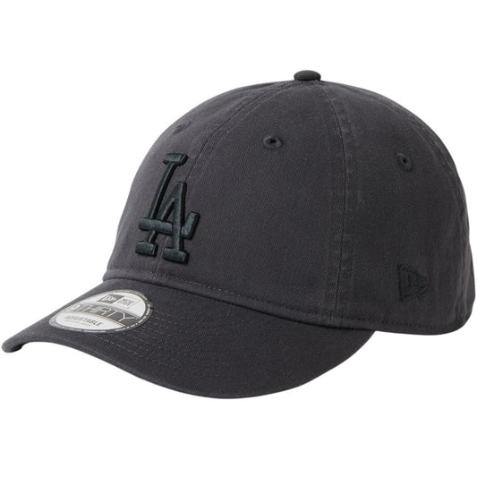 NEW ERA 9THIRTY MLB Tonal Logo ドジャース グラファイト キャップ 左斜め 15137171