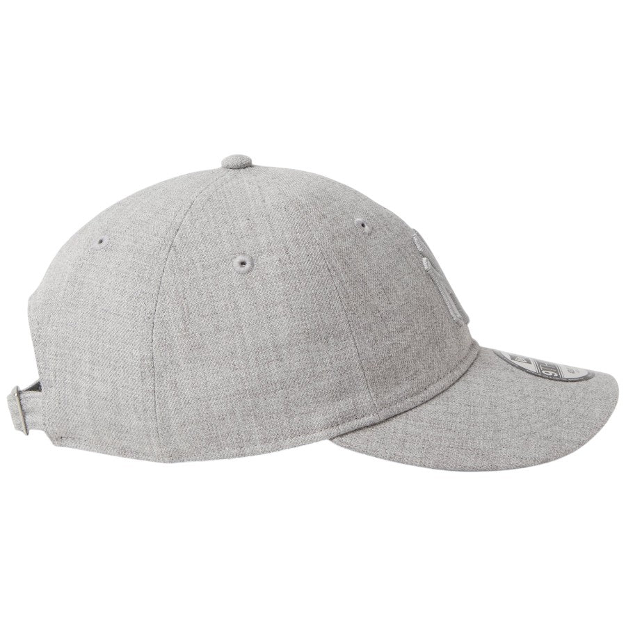 NEW ERA（ニューエラ）9THIRTY MLB Tonal Logo ヤンキース ヘザーグレー 右向き 15137168