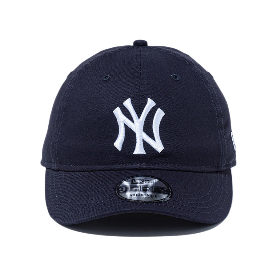 NEW ERA 9THIRTY ニューヨーク・ヤンキース ネイビー×ホワイト 正面 14525053