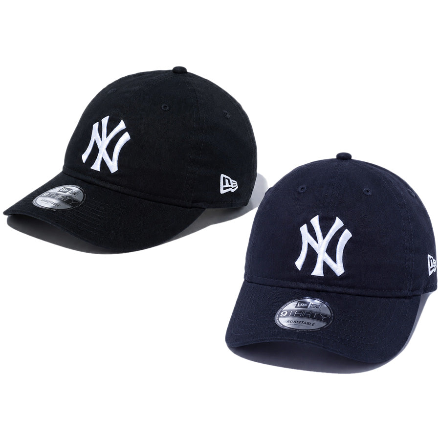 NEW ERA 9THIRTY ニューヨーク・ヤンキース キャップ ネイビー ブラック 2カラー 14525053 14525054