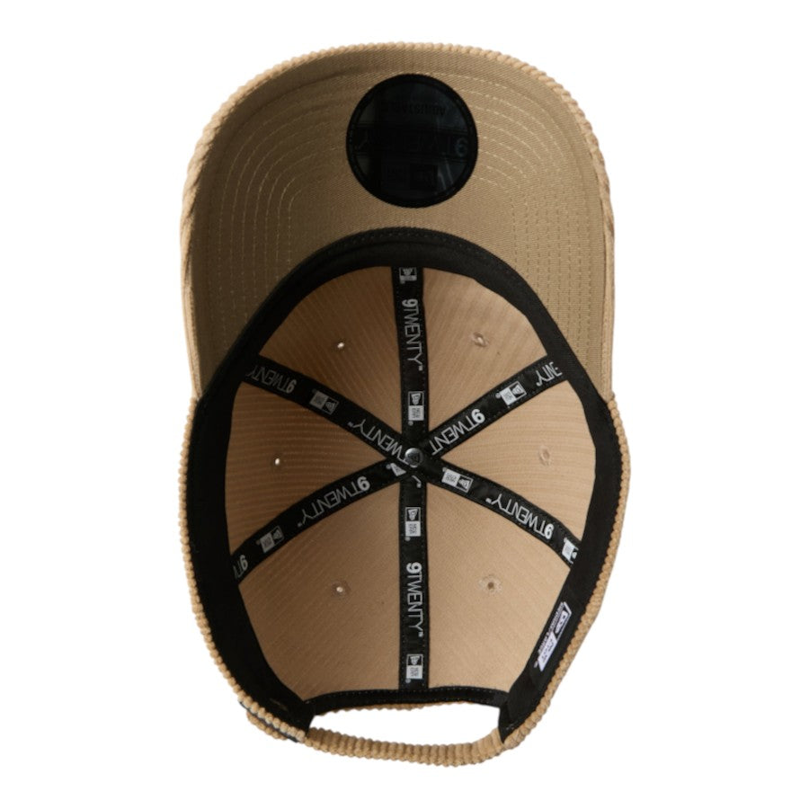 NEW ERA 9TWENTY ベーシック Corduroy コーデュロイ キャップ ベージュ 裏側 全体 15137198